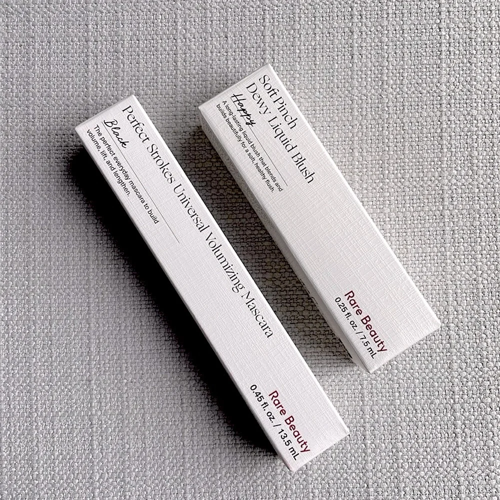 Rare Beauty Soft Pinch Liquid Blush - Happy & perfect strokes volumizing mascara